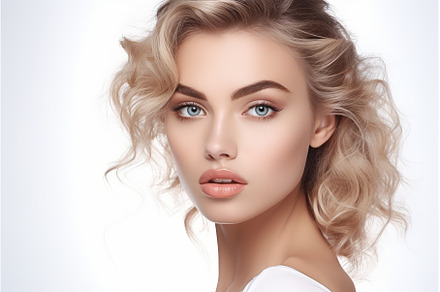 Portrait of beautiful young woman, a Beauty & Fashion Photo by Ylivdesign