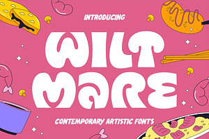 Wiltmare - Pop Cuisine Fonts