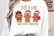 Just a Girl Who Loves Christmas Png, an Illustration by Libby Wishes (Thumbnail 6 of 8)