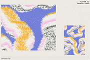 Flutter 2 - Feather Boa Backgrounds, a Background Graphic by kloroform (Thumbnail 4 of 25)