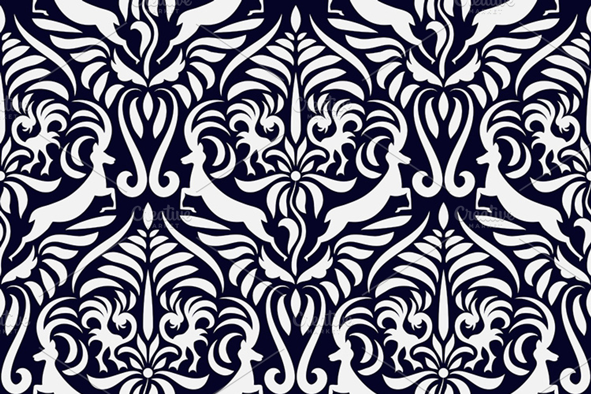 Vector Otomi Style Patterns, a Pattern Graphic by alexmakarova (Photo 2 of 7)