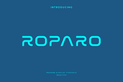 Roparo - Modern Display Typeface, a Sans Serif Font by Letterna (Thumbnail 1 of 4)