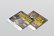 Talk Show Podcast Flyer, a Flyer Template by MnGfx (Thumbnail 1 of 4)