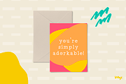 Adorkable - A Handwritten Serif Duo, a Serif Font by Mix Fonts (Thumbnail 4 of 6)