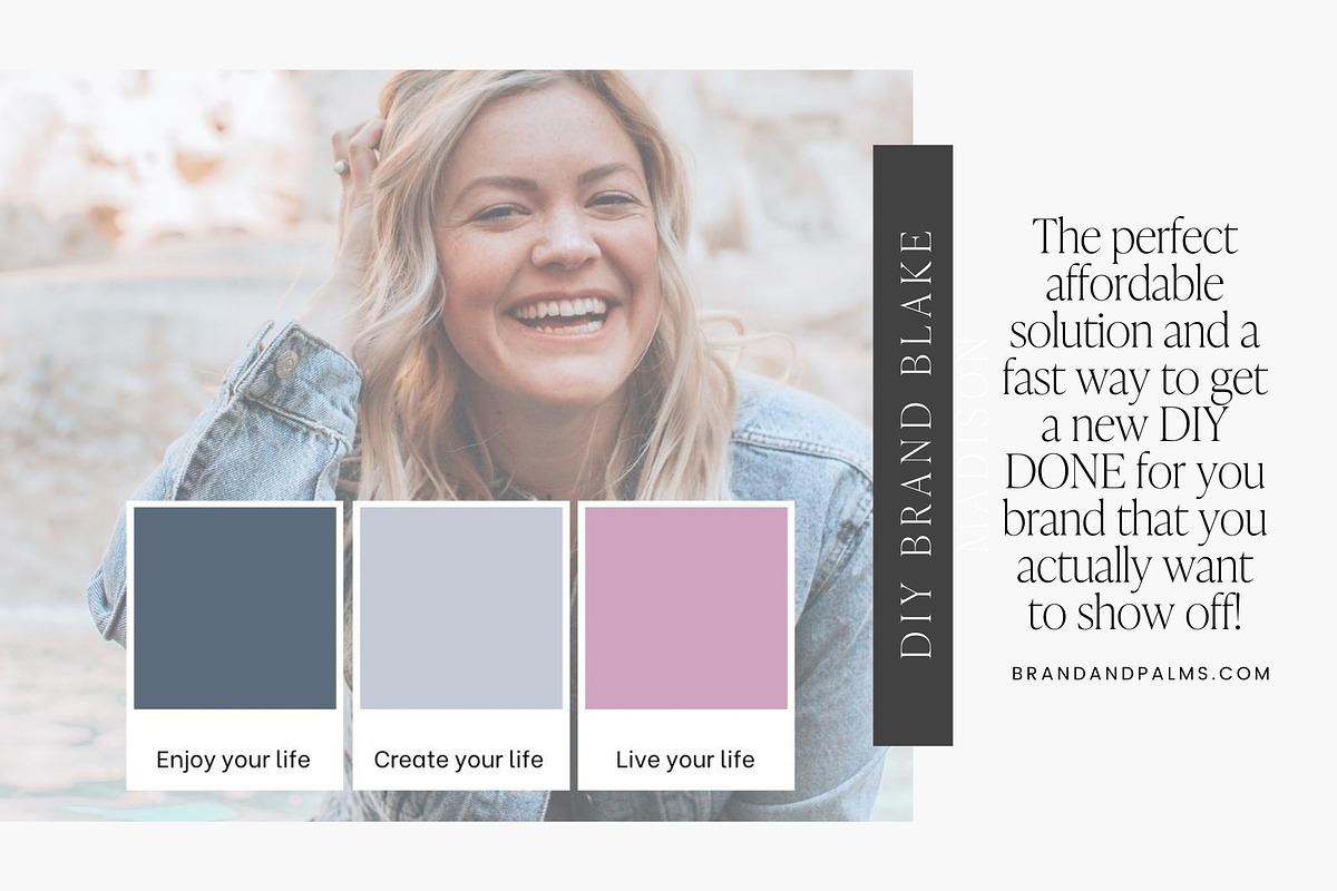 Canva DIY Brand Blake Madison, a Branding & Logo Template by Brand & Palms (Photo 4 of 17)