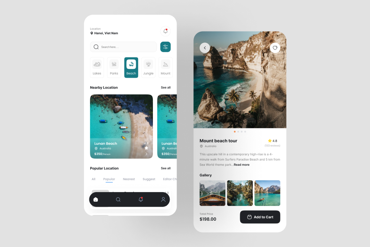 Fly Wing - Travel App UI Kit, an UI Kit Template by iDoodle Studio (Photo 4 of 4)