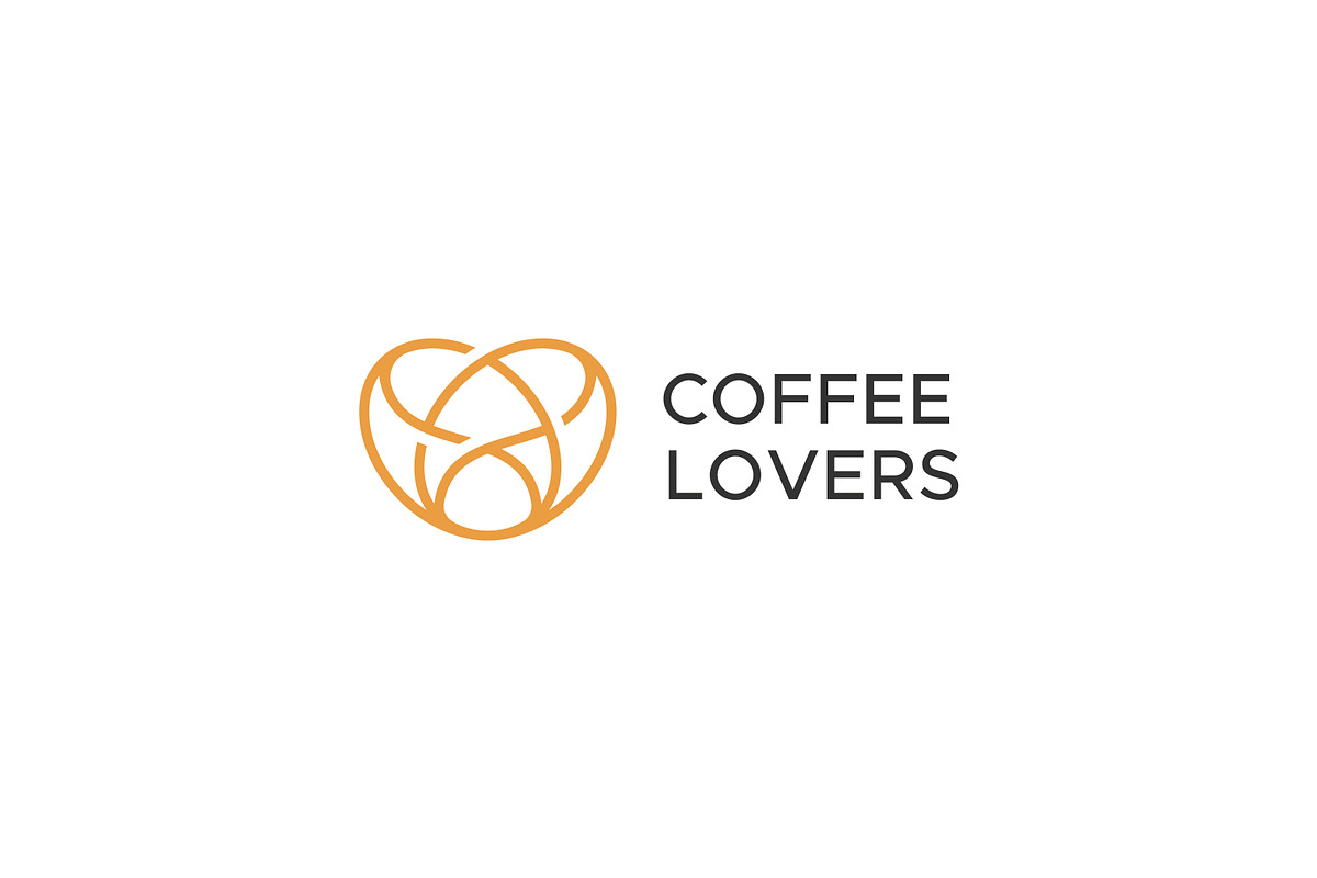 Coffee Beans Logo Love Heart, a Branding & Logo Template by Signatoro (Photo 1 of 3)