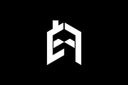 Letter EF Home Logo Design, a Branding & Logo Template by Salman Shop (Thumbnail 3 of 4)