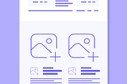 Website Wireframe Landing Page, a Landing Page Template by ContestDesign (Thumbnail 3 of 6)