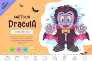 Cartoon Dracula. Crafting, a Person Illustration by KENO Mascots (Thumbnail 1 of 3)