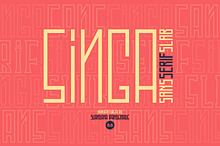Singa - Family Font