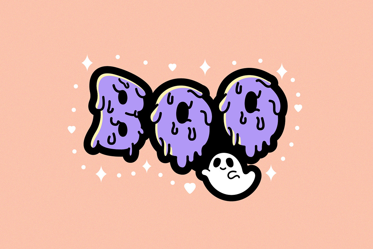Spooky Vibes Handwritten Font, a Handwritten Font by Kanink Studio (Photo 2 of 14)