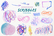 Watercolor Scribble and Doodles, a Graphic by Corner Croft (Thumbnail 10 of 12)