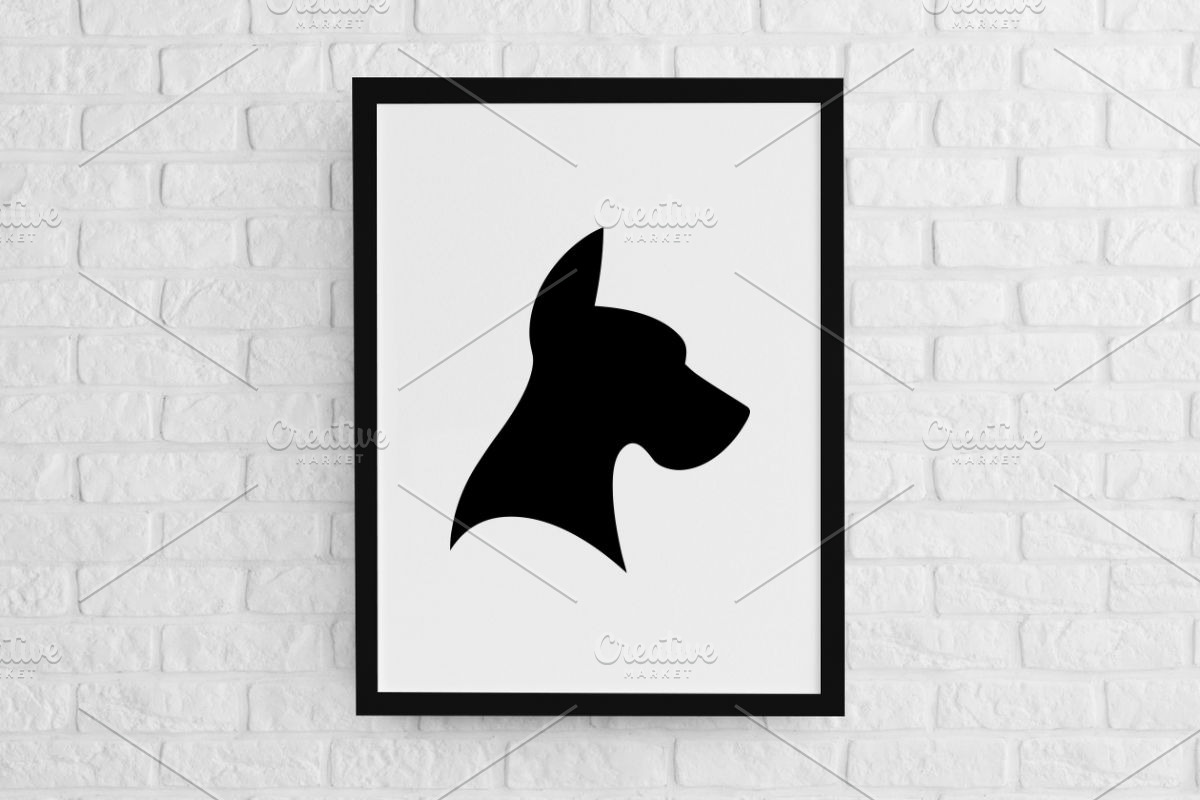 Dog Silhouette SVG, an Animal Illustration by newminddesign (Photo 2 of 3)