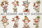 Quirky Goat Yoga Summer Sublimation, an Illustration by RobertsArt (Thumbnail 3 of 5)