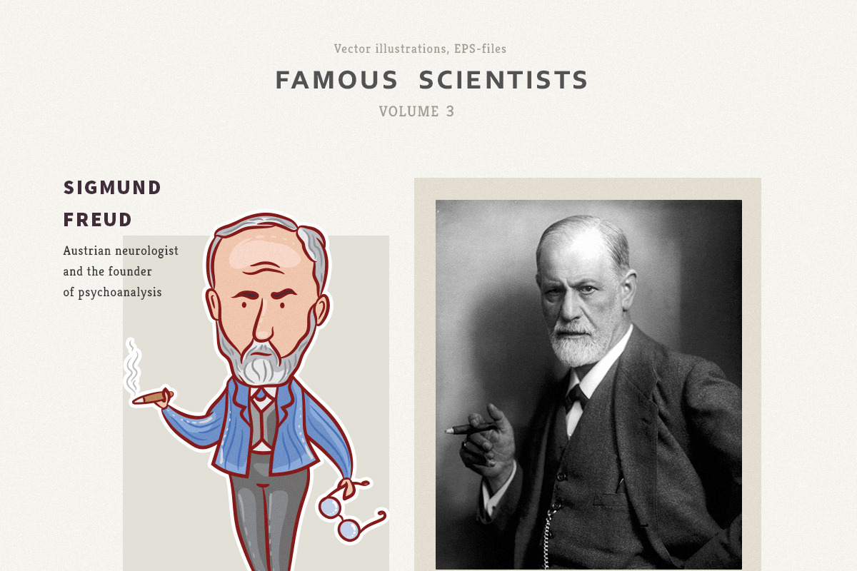 Famous scientists • Volume 3, an Education Illustration by Yeticrab (Photo 2 of 4)
