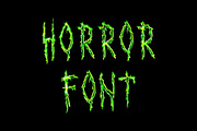 Horror Script Brush font, a Script Font by Bolderaja1 Studio (Thumbnail 1 of 8)