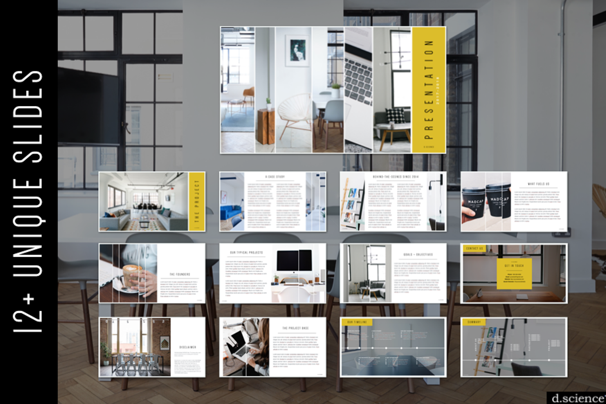 Creative Pitch Deck Bundle 50% OFF, a Presentation Template by Template Monkey @dscience (Photo 7 of 30)