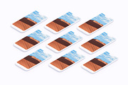 Pixel 3XL - 21 Clay Mockups - PSD, an iPhone Mockup by Asylab (Thumbnail 61 of 73)