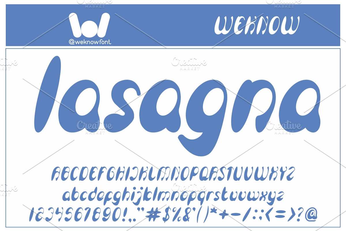 Enjoy the time font, a Font by weknow (Photo 4 of 5)