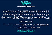 Maybe, a Script Font by twinstd (Thumbnail 10 of 11)
