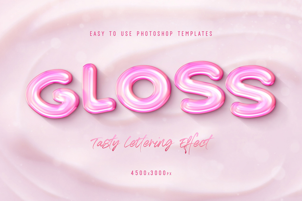 Juicy Jelly 3D Text Effects - 6 PSD, a Layer Style Add-On by Andrew Skoch Design (Photo 4 of 10)