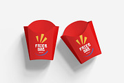 French Fries Bag Mockup, a Product Mockup by MrLetters (Thumbnail 5 of 5)