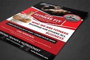 Fitness Flyer Template, a Flyer Template by AfzaalGraphics (Thumbnail 2 of 4)