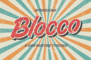 Blocco for Vintage Branding, a Sans Serif Font by ilhamtaro (Thumbnail 1 of 9)