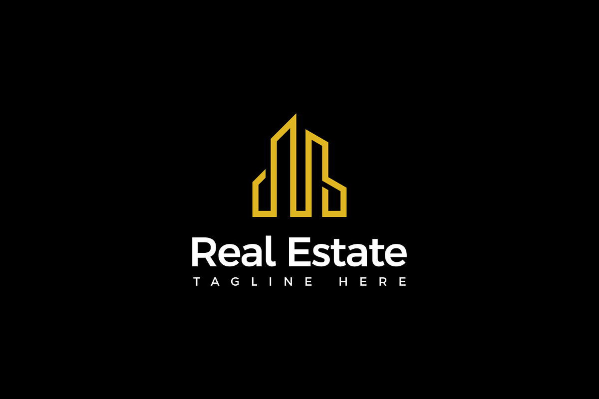 Building construction business logo, a Branding & Logo Template by Riaper