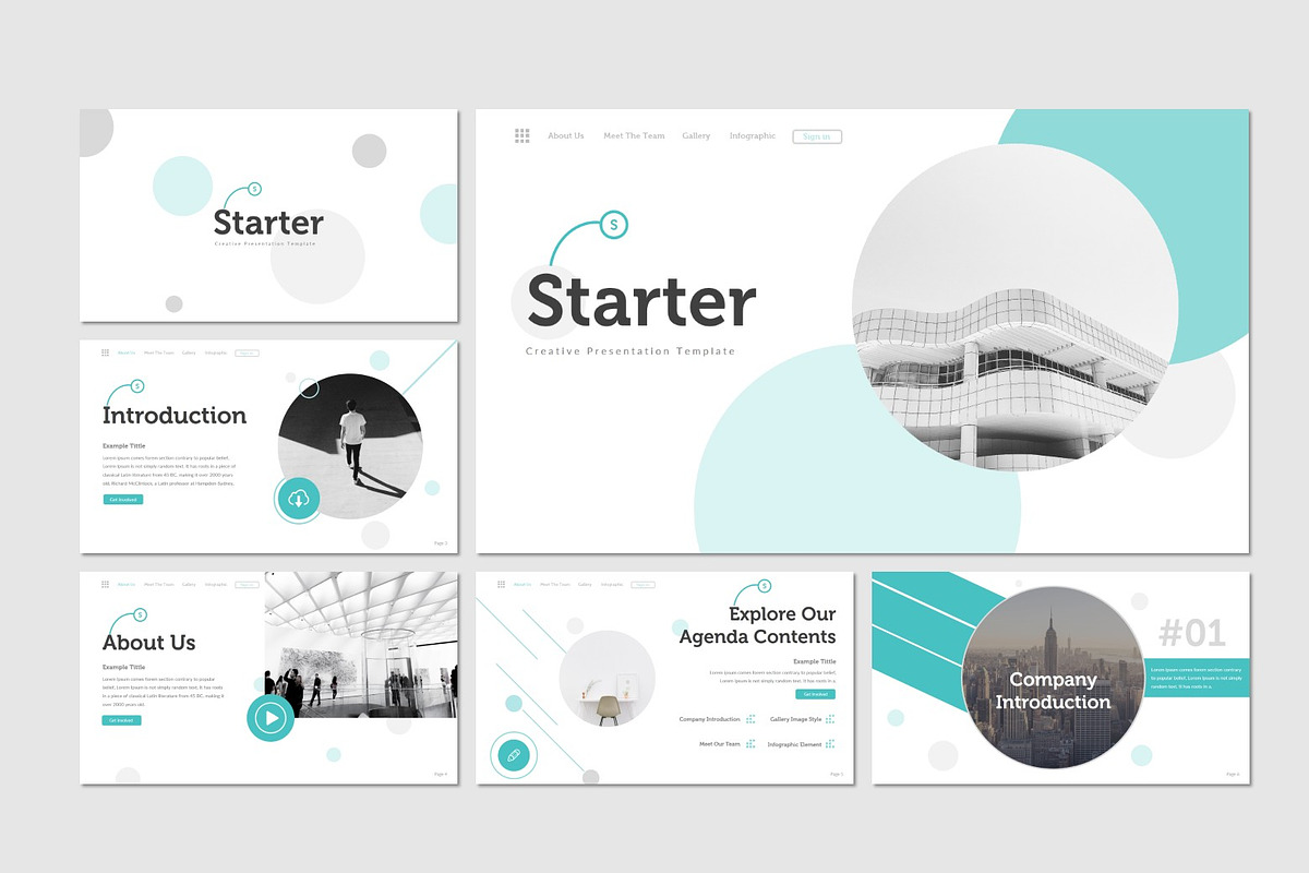 Starter - Google Slides Template, a Presentation Template by inspirasign