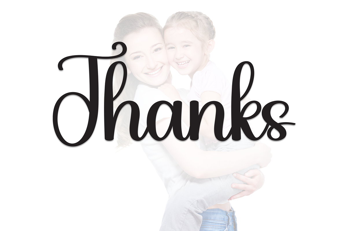 Mother | Script Font, a Handwritten Font by Scratchones (Photo 9 of 9)
