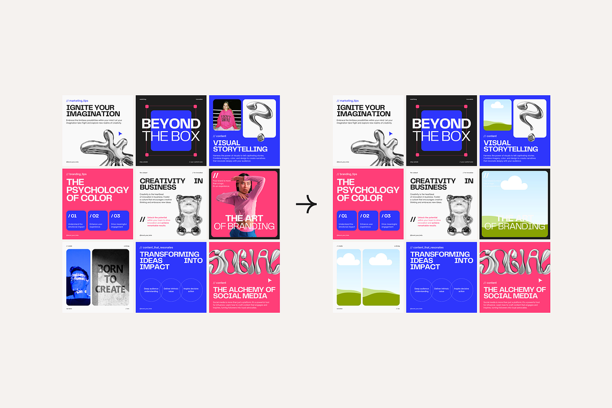 Digital Templates Instagram – Canva, a Social Media Template by Karisma Studio (Photo 7 of 9)