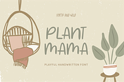 Plant Mama Handwritten Font, a Sans Serif Font by Forth and Wild (Thumbnail 1 of 8)