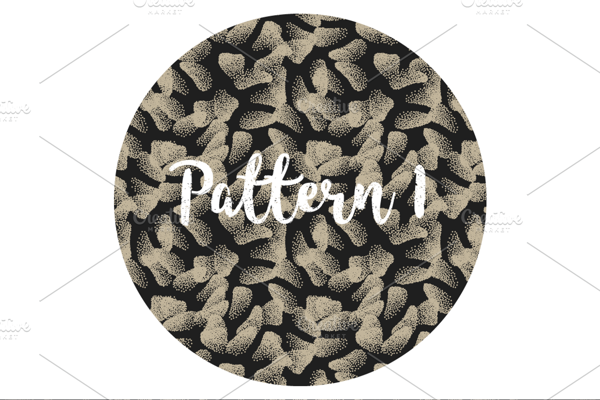Vector Abstract Seamless Patterns, a Pattern Graphic by yamonstro (Photo 3 of 8)