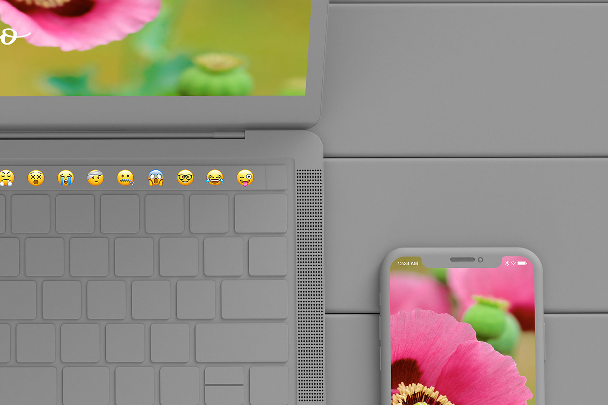 MacBook Pro/ iPhone XS Design Mockup, a Mac Mockup by illustrated (Photo 9 of 9)