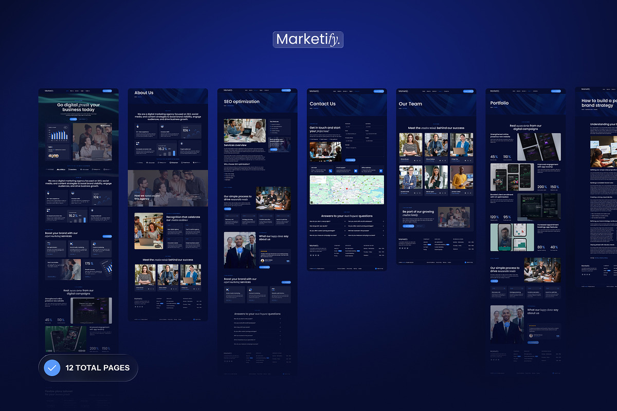Marketify - Digital Marketing Agency, a WordPress Template by SLAB! Design (Photo 4 of 5)