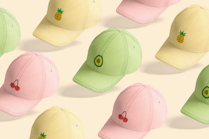 Baseball Cap Animated Mockup