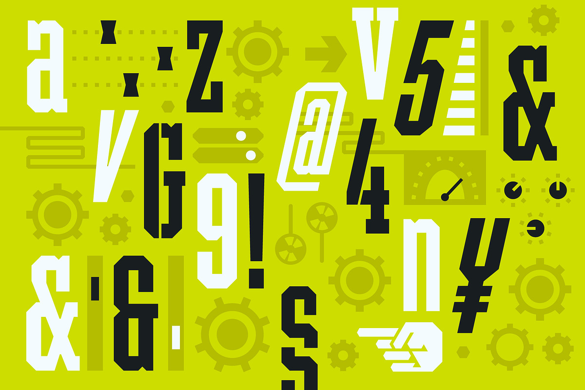 VT Foundry, a Font by VarsityType® (Photo 3 of 6)