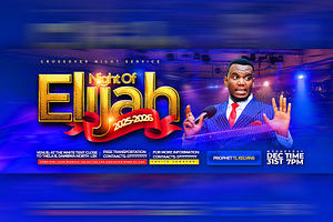 2025-2026 Crossover banner template, a Social Media Template by church flyer templates