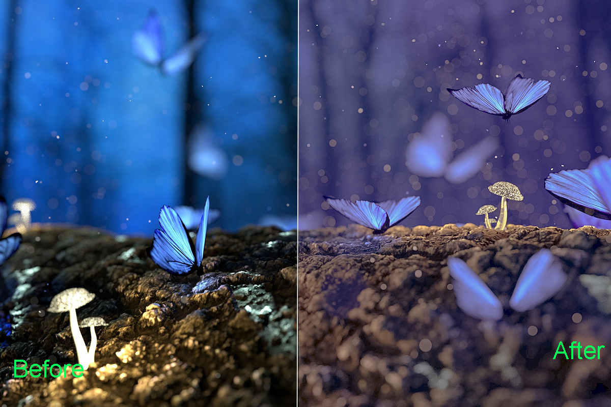 Nature Photoshop Actions 220 Bundle, an Action Add-On by ARTNEST (Photo 6 of 12)