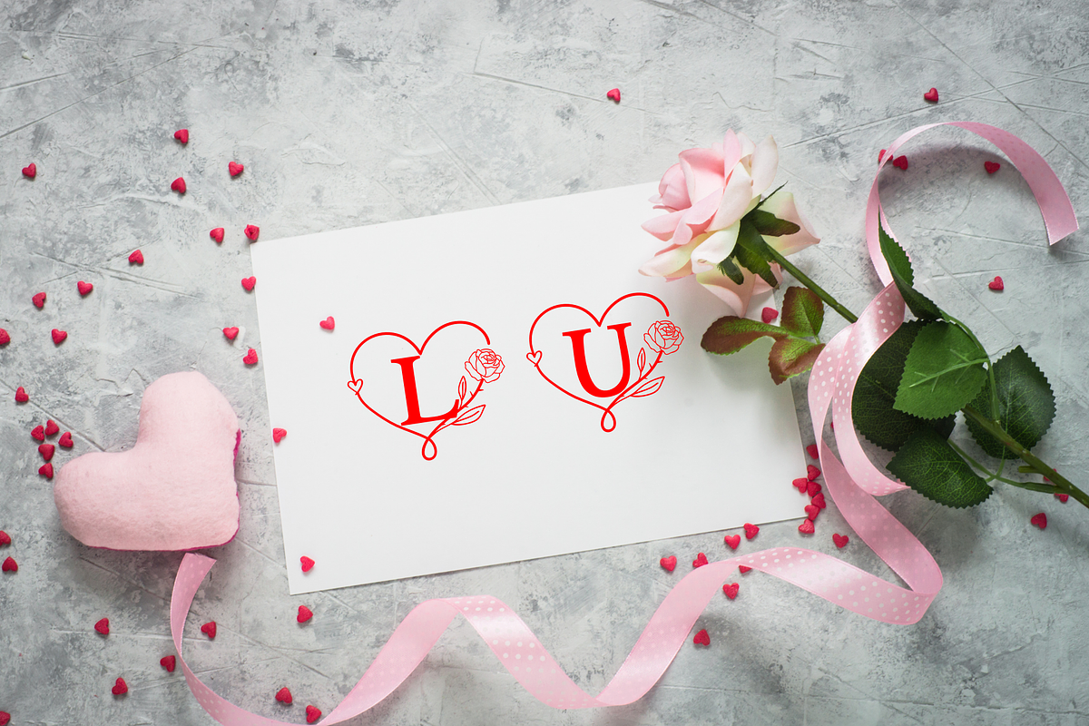 Valentine rose, a Handwritten Font by Petal Pixels (Photo 7 of 9)