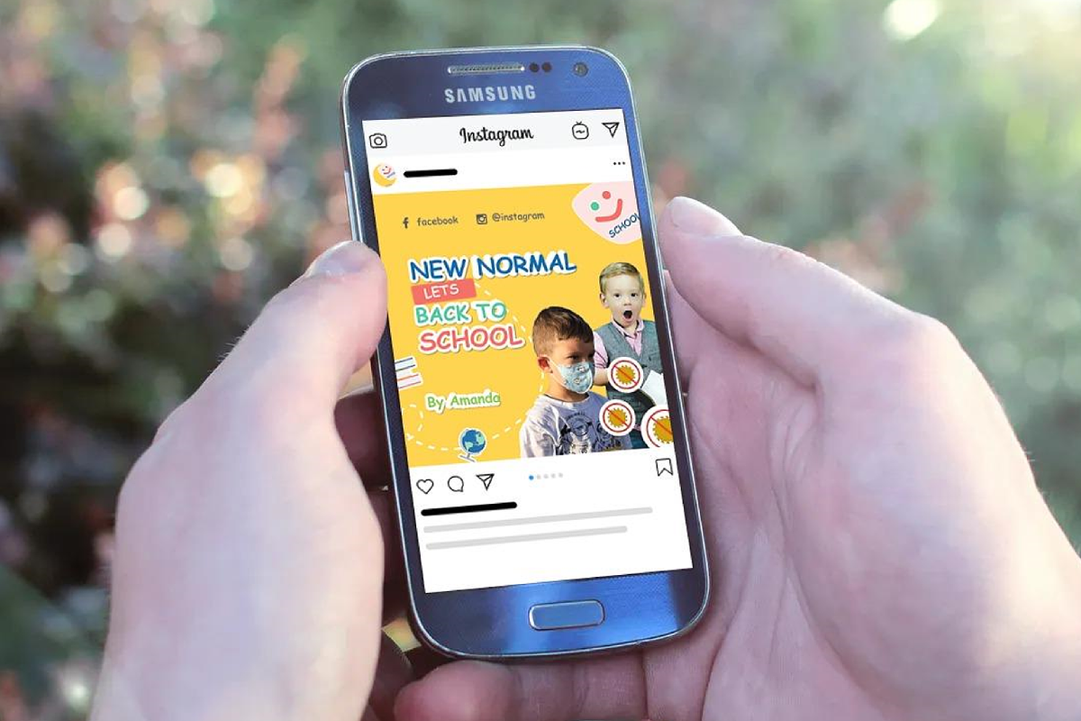 Back to school instagram carousel, a Social Media Template by rivatxfz (Photo 2 of 3)
