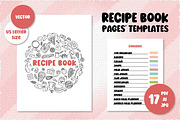 Recipe Book Templates | Meal Planner, a Magazine Template by AnnaViolet_store (Thumbnail 1 of 9)