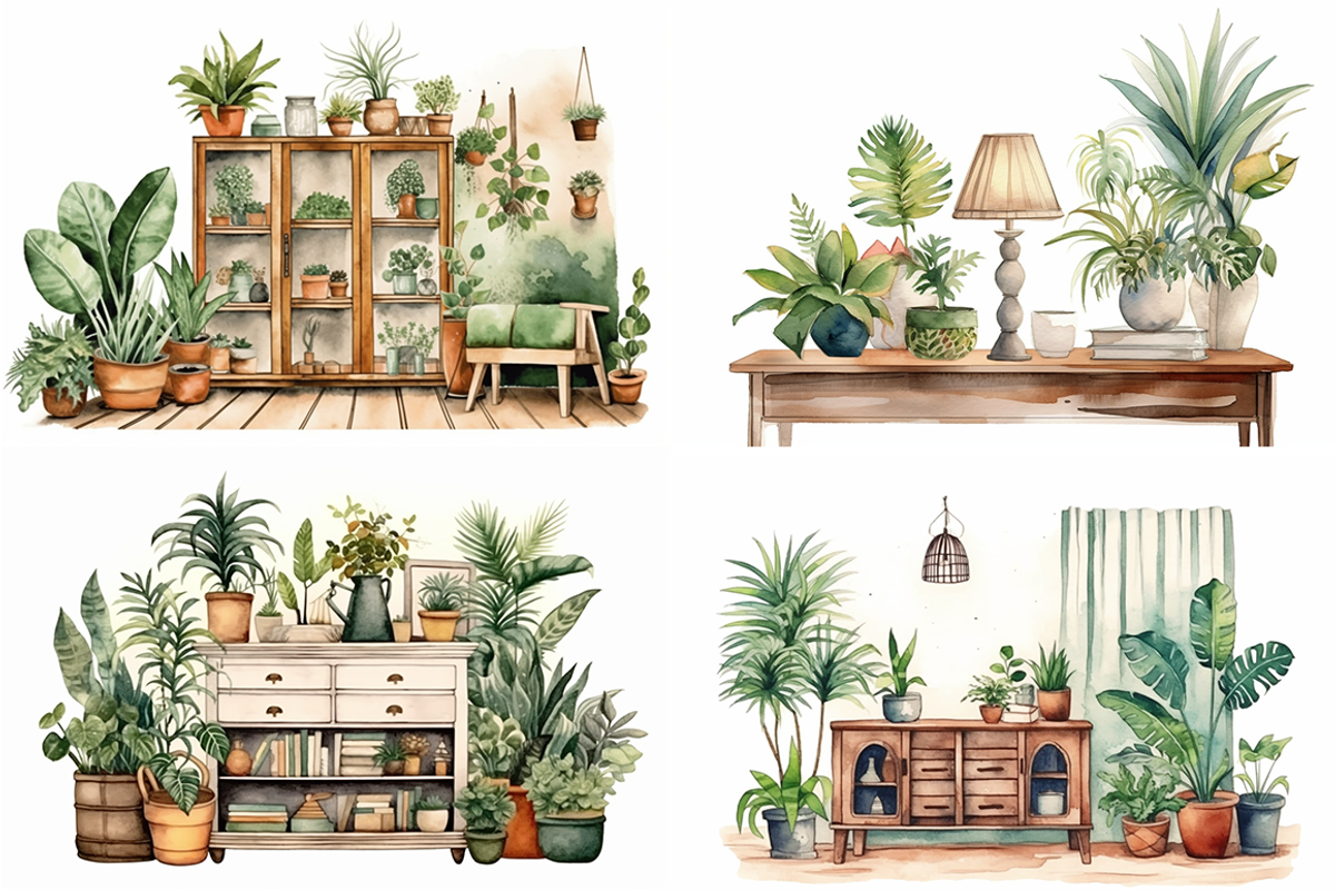Cozy Home Interior, a Decorative Illustration by artsy-fartsy (Photo 7 of 7)