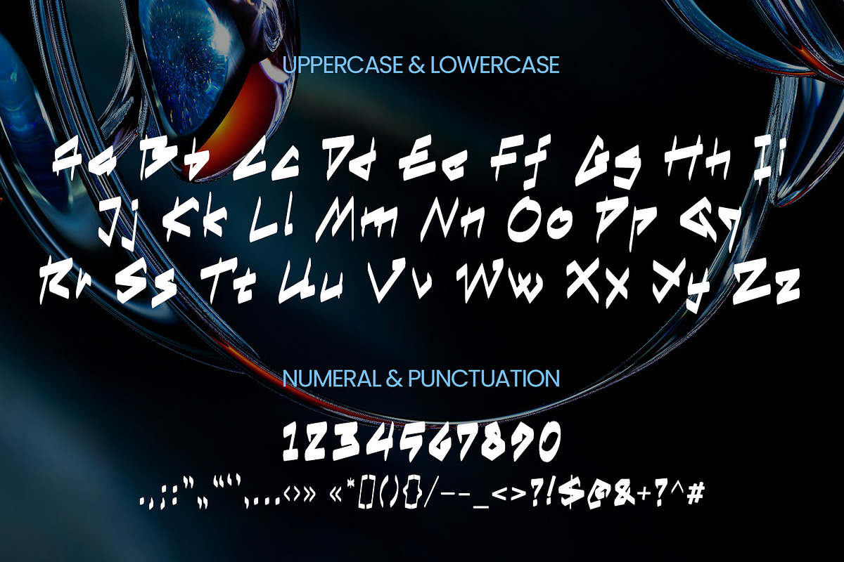 Chrova Futuristic Urban Display Font, a Handwritten Font by ArtiXLabs (Photo 9 of 10)