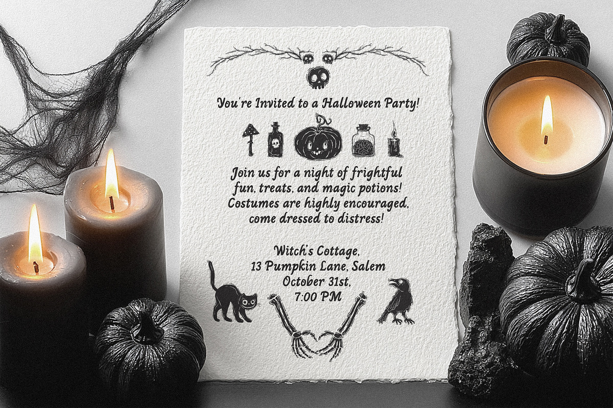 Creepy Cute Hand-Drawn Halloween, an Object Graphic by AnMark (Photo 10 of 12)