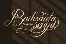 Bathsaida Calligraphy Script Font
