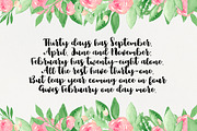 September, a Handwritten Font by supfonts (Thumbnail 6 of 6)