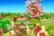 Cartoon Spring Farm, an Environmental 3D Model by Souchenki (Thumbnail 4 of 23)